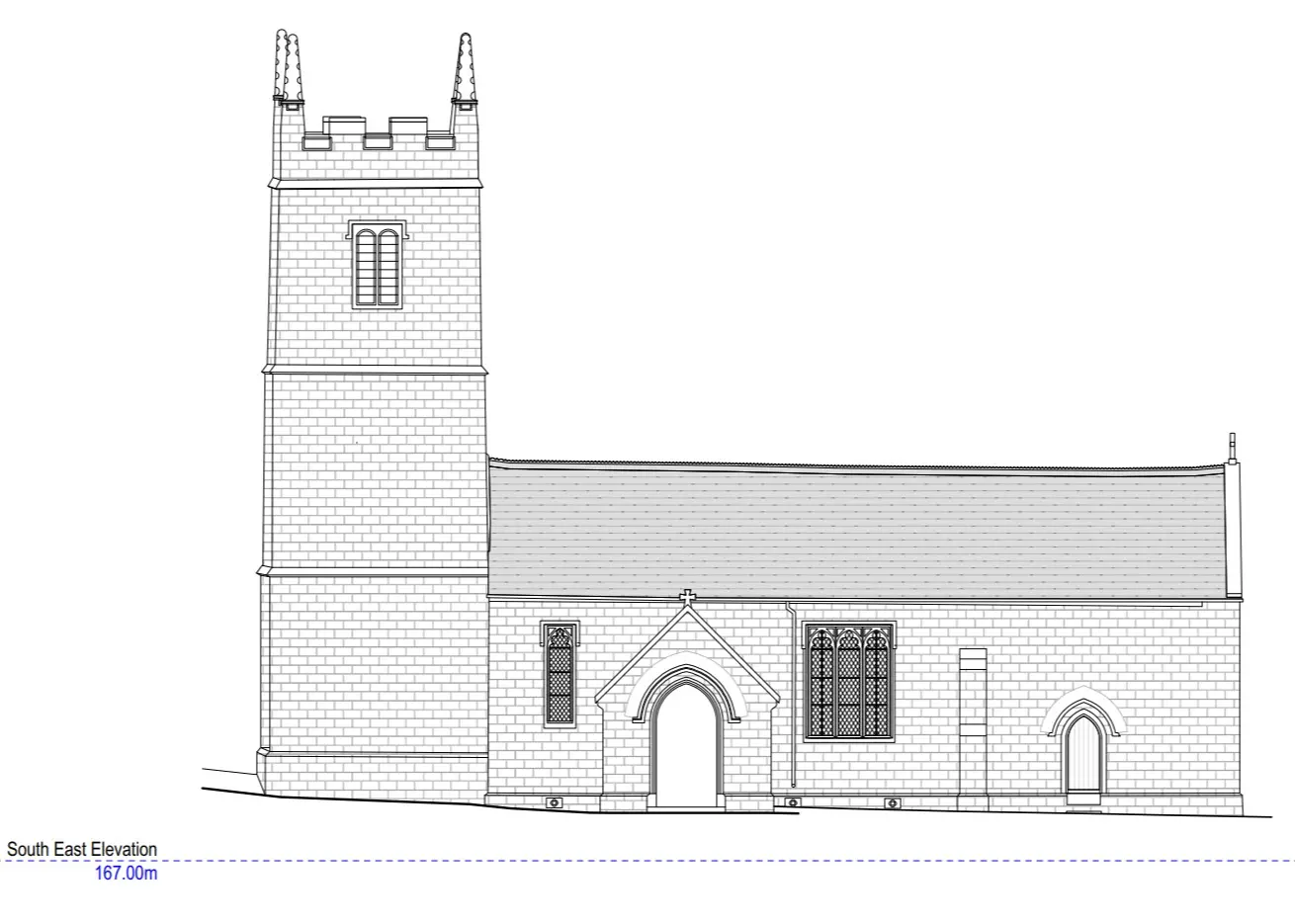 Post by quadrantsurveysltd on Instagram: ⛪ A recent set of church elevation drawings completed as...