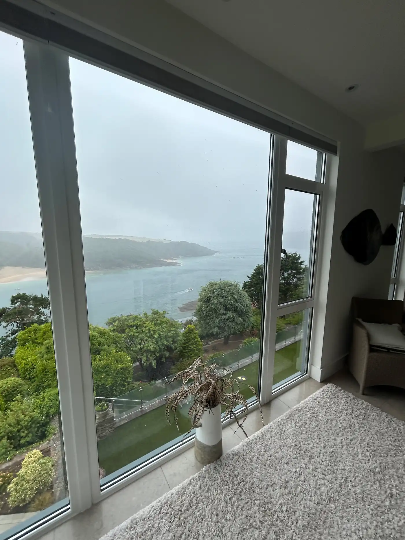 Post by quadrantsurveysltd on Instagram: Not the sunniest day in Salcombe, but what a view. We...