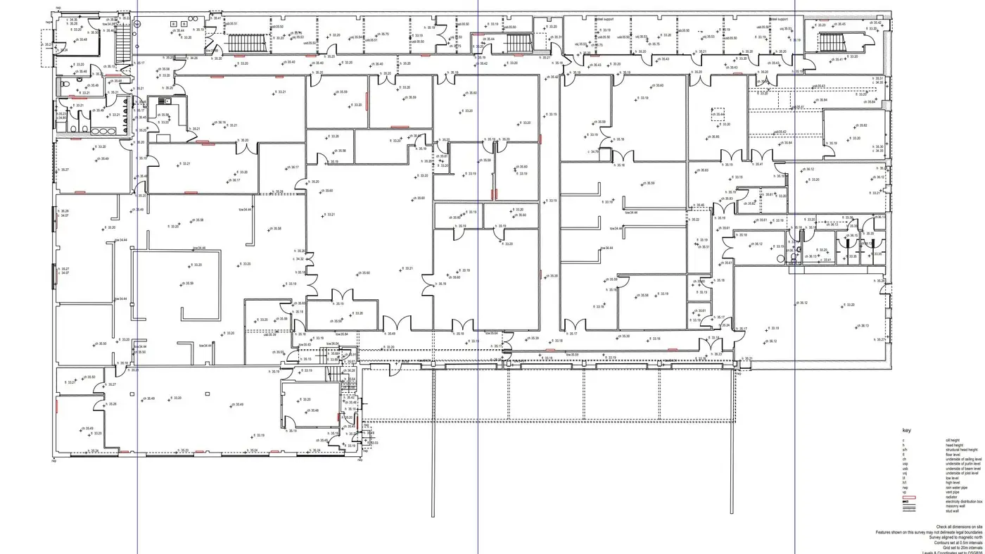 Post by quadrantsurveysltd on Instagram: 📐 New Project – Warehouse Measured Survey | Paignton...