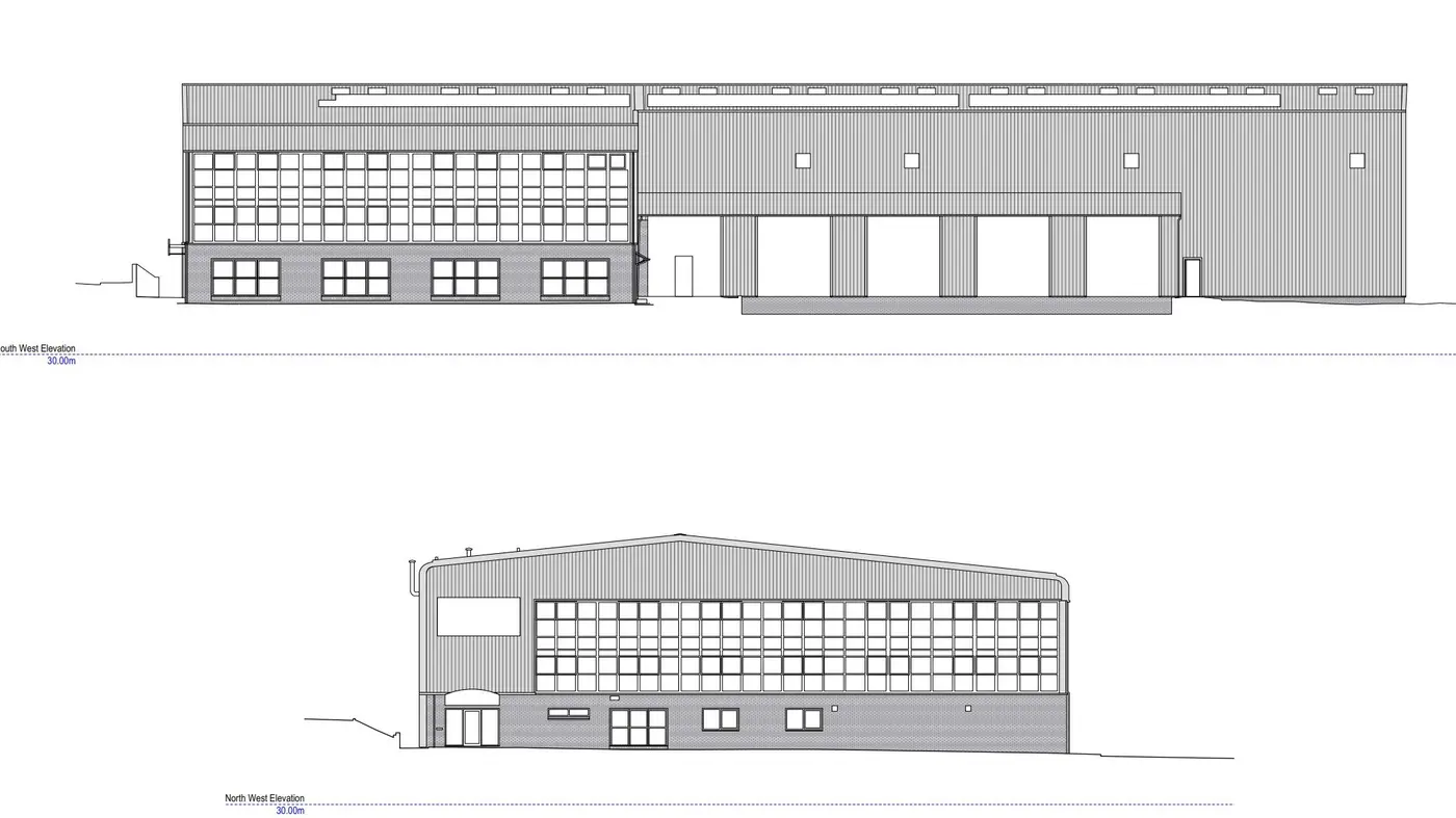 Post by quadrantsurveysltd on Instagram: 📐 New Project – Warehouse Measured Survey | Paignton...