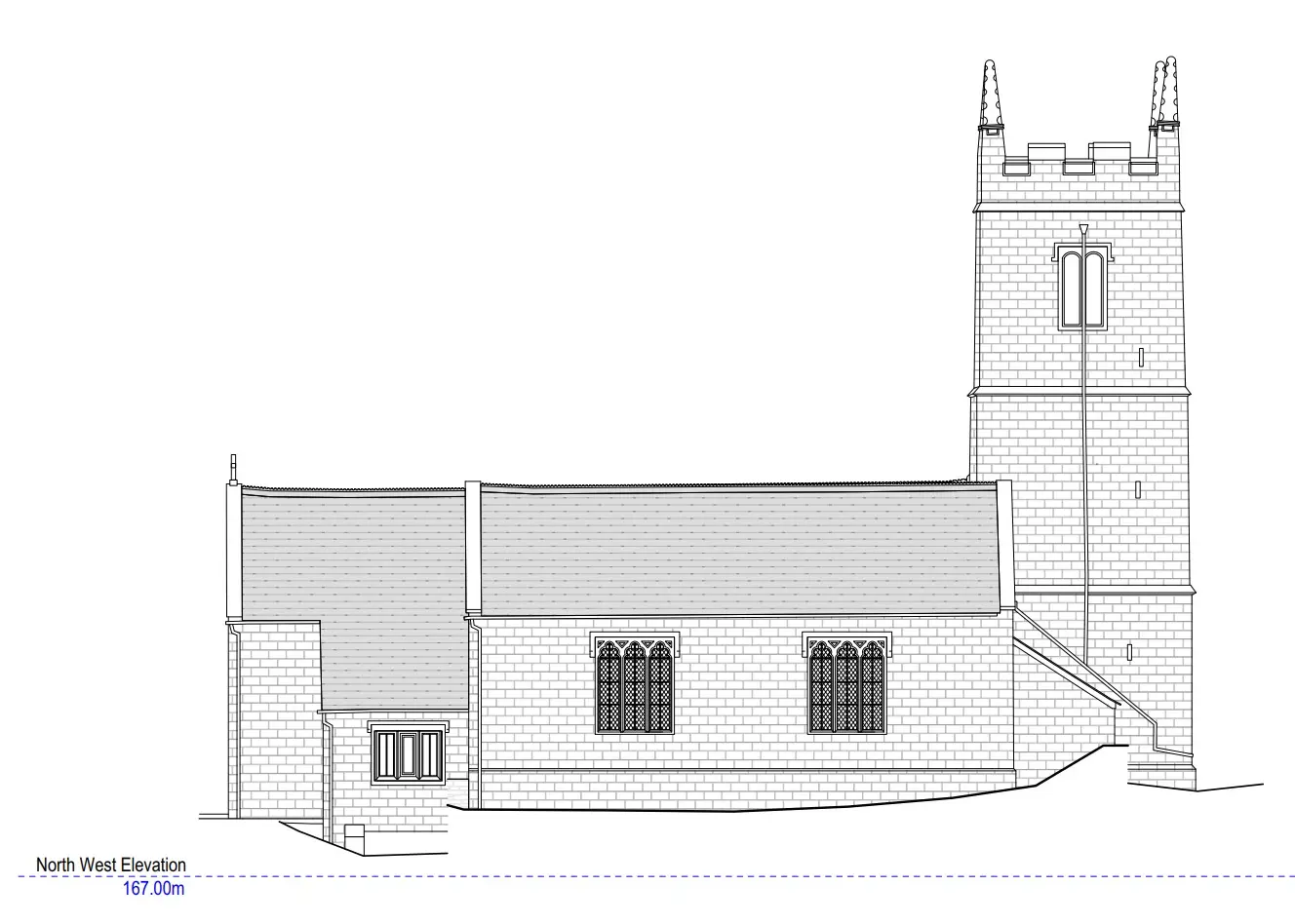 Post by quadrantsurveysltd on Instagram: ⛪ A recent set of church elevation drawings completed as...