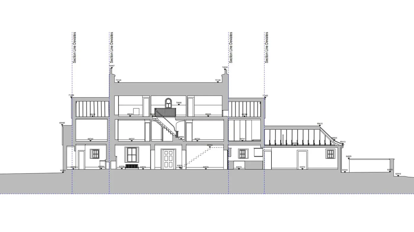 Post by quadrantsurveysltd on Instagram: 📐 Project Complete – Sectional Elevations We were...